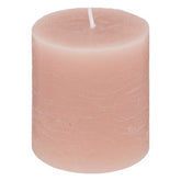 Lumanare rustica "Olia" - Roz deschis, 220 g - Atmosphera