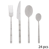 Set tacamuri inox 24 piese borah - Secret de Gourmet
