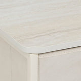 Mobilier depozitare, 2 drawers bedside beige tissa - Five
