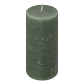 Lumanare rustica "Olia" - Verde eucalipt, 445 g - Atmosphera