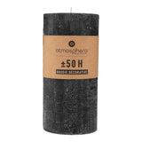 Lumanare rustica "Olia" - Negru, 445 g - Atmosphera