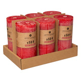Lumanare rustica "Olia" - Rosu, 445 g - Atmosphera