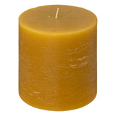 Lumanare rustica "Olia" - Galben, 663 g - Atmosphera