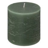 Lumanare rustica "Olia" - Verde eucalipt, 663 g - Atmosphera
