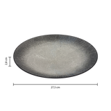 Set farfurii cina gri atelier D27 cm - Secret de Gourmet