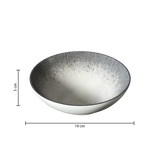 Set farfurii supa gri atelier D19 cm - Secret de Gourmet