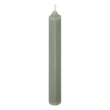 Lumanare betisor, 10 bucati - Verde eucalipt, 45 g - Atmosphera