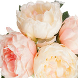 Buchet 4 bujori roz H30 cm - Atmosphera