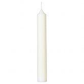 Lumanare betisor, 10 bucati - Alb ivoriu, 45 g - Atmosphera