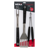 Accesorii gratar bbq cu maner tpr set 3 buc - Neka