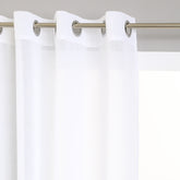 Perdea voal etamina alb 140 x 240 cm - Atmosphera