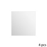 Oglinda baie set 4 bucati adezive 20x20 cm -Five