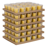 Lumanare citronella, suport sticla, 510 g