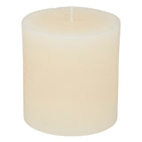 Lumanare rotunda "Olia" - Alb fildes, 220 g - Atmosphera