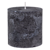 Lumanare rustica "Olia" - Negru, 220 g - Atmosphera