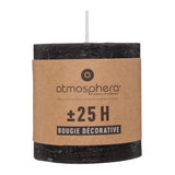 Lumanare rustica "Olia" - Negru, 220 g - Atmosphera