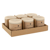 Lumanare rustica "Olia" - Gri taupe, 220 g - Atmosphera