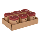 Lumanare rustica "Olia" - Rosu, 220 g - Atmosphera