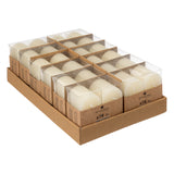 Lumanare rustica, 4 bucati - Alb ivoriu, 60 g - Atmosphera