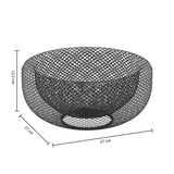 Cos fructe D27 cm negru mayaj - Five