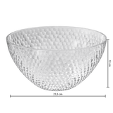 Bol salata 25,5 cm transparent estiva - Five