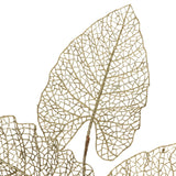 Creanga cu 5 frunze, aurie, H 80 cm | Atmosphera