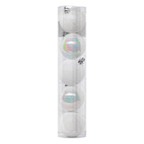 Set 5 globuri, D 5 cm, albe | Atmosphera