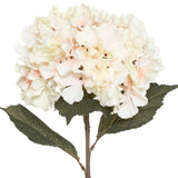 Floare decorativa, tulpina hortensie roza H83 cm - Atmosphera