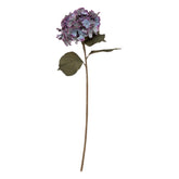 Floare decorativa, tulpina hortensie albastra H83 cm - Atmosphera