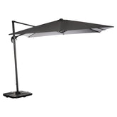 Umbrela de soare cantilever Cayo 3x3 din ardezie - Hesperide
