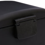 Cos gunoi metal 30 l ariane negru - Five