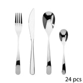 Set tacamuri inox 24 piese mesa - Secret de Gourmet