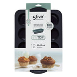 Forma silic muffins 12 silitop - Five