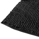 Covoras baie chenille 50 x 80 cm neg col - Five