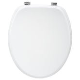 Capac wc din lemn alb - Five