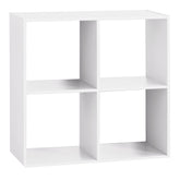 Mobilier depozitare, rafturi 4 cpt mix alb - Five