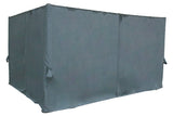 Pavilion de gradina din aluminiu ardezie Palmeira 4 x 3 m - Hesperide