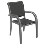 Mobilier exterior, fotoliu piazza grafit/antracit - Hesperide