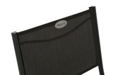 Set de 4 scaune de gradina pliabile Modula, antracit si grafit - Hesperide