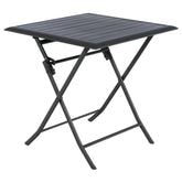 Masa de gradina pliabila patrata Azua Graphite - Hesperide