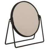 Oglinda metal negru rabatabila D17 cm - Five