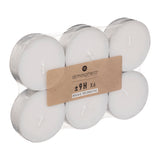 Lumanare tip pastila, 6 bucati - Alb, 40 g