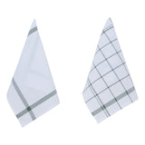 Set 2 verde kitchen towels 45 x 70 cm - Atmosphera