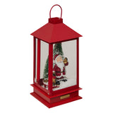 Felinar luminos 18 LED, rosu, H 38 cm | Feeric