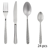 Set tacamuri inox 24 piese Flora - Secret de Gourmet