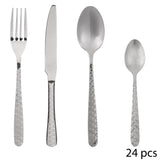 Set tacamuri inox 24 piese Flora - Secret de Gourmet