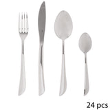 Set tacamuri inox 24 piese serrat - Secret de Gourmet