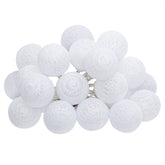 Corp de iluminat, tara sect alb aur 20bal D6 cm - Atmosphera