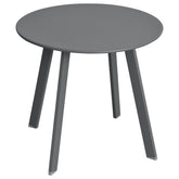 Mobilier gradina, masa laterala saona D50 cm grafit - Hesperide