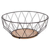 Cos fructe diamond negru 28 cm - Five